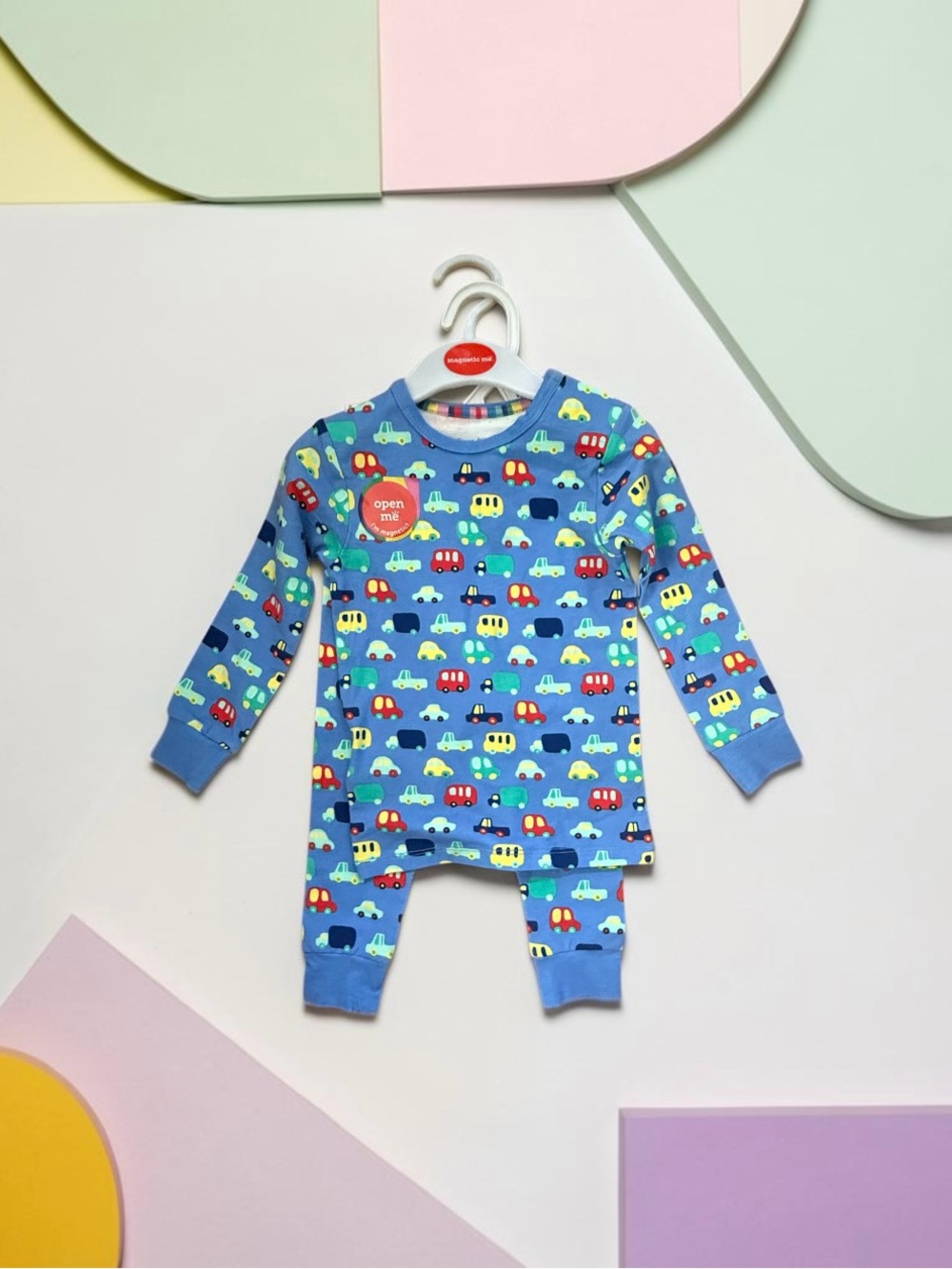 Baby CloudStretch Long-Sleeve Pajama Set 9-12M